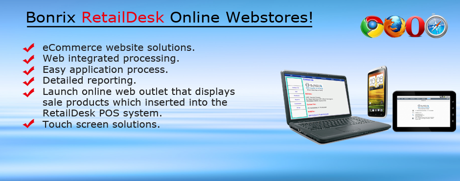 Bonrix RetailDesk online webstores